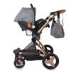 Carucior transformabil 3 in 1 Coccolle Ambra Gri 10