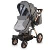 Carucior transformabil 3 in 1 Coccolle Ambra Gri 5