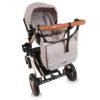 Carucior transformabil 3 in 1 Coccolle Ambra Rose Gold 4