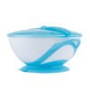 Castron cu ventuza si lingura Baby Ono Blue 1