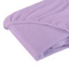 Cearceaf cu elastic din frotir mov 12060 cm 2