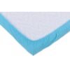 Cearceaf cu elastic pentru patut de 120x 60 cm bleu 1
