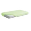 Cearceaf din bumbac 100 cu elastic 120x60 cm Green 52 1