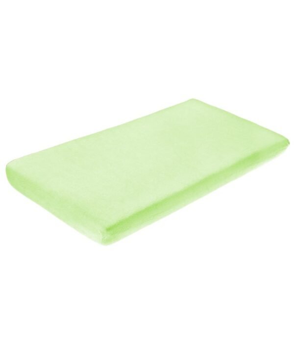Cearceaf din bumbac 100 cu elastic 120x60 cm Green 52