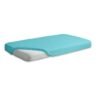 Cearceaf jerse din bumbac cu elastic 140x70 cm Turqouise 31 1