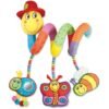 Jucarie pentru patut si carucior Wiggly Worm 1