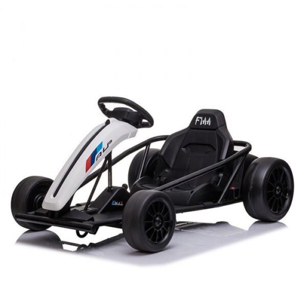 Kinderauto Go Kart electric pentru copii SX1968 500W putere 24V CU ROTI MOI Alb