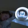 Lampa de veghe Lou gri 1