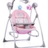 Leagan cu conectare la priza Swing Star Pink 2