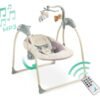 Leagan electric Caretero Loop cu telecomanda Beige 4