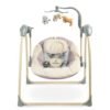 Leagan electric Caretero Loop cu telecomanda Beige 7