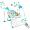Leagan electric Caretero Loop cu telecomanda Blue 3