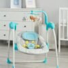 Leagan electric Caretero Loop cu telecomanda Blue 5