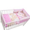 Lenjerie Teddy Friends Roz 4 piese M2 140x70 1 1