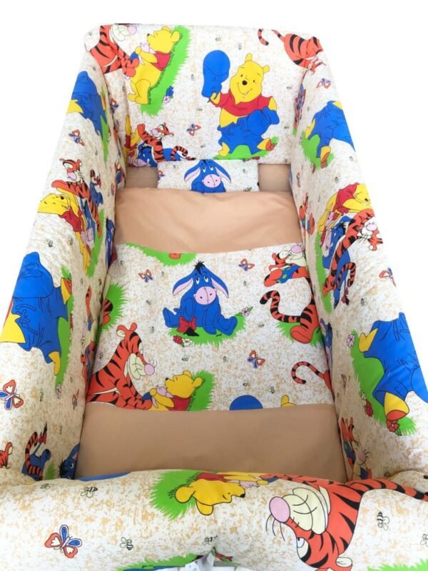 Lenjerie de pat Maxi Aiurila pe crem 140x70 cm