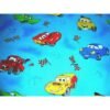 Lenjerie patut Hubners Cars 5 piese albastru 1