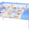 Lenjerie patut cu 5 piese Safari Blue 1
