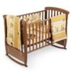 Lenjerie patut cu 6 piese si protectii laterale complete Honey 120x60 cm 3