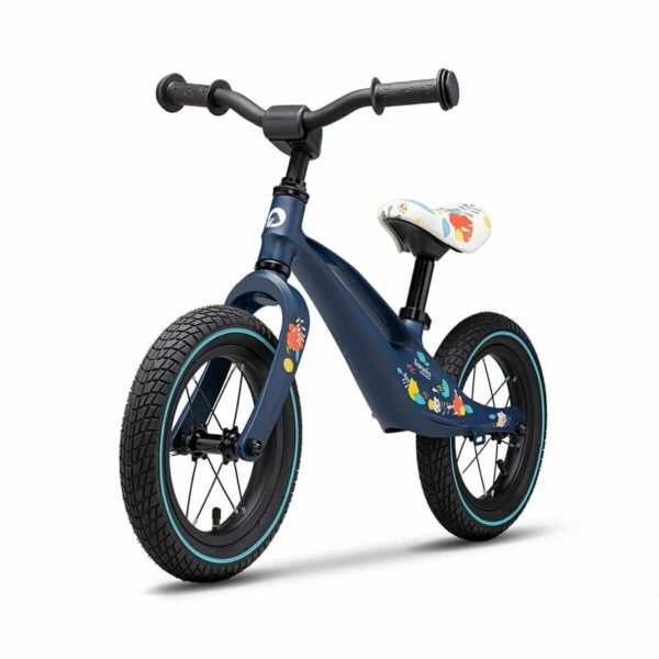 Lionelo Bicicleta cu roti gonflabile fara pedale 12 Bart Albastru