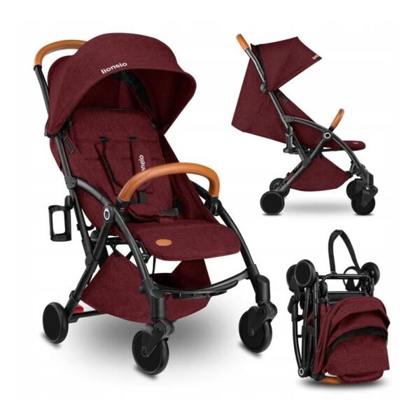 Lionelo Carucior sport Julie De la nastere Cu accesorii Cadru din aluminiu 0 15 kg Rosu
