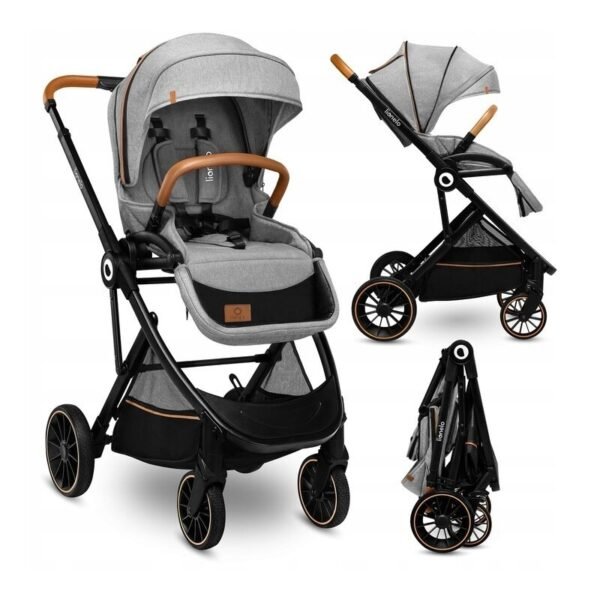 Lionelo Carucior sport Riya De la nastere Cu accesorii Cu sezut reversibil 0 15 kg Gri