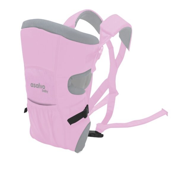 Marsupiu bidirectional asalvo baby carrier pink 2020 scaled