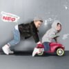 Masinuta de impins Big Bobby Car Neo pink 3