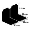 Masinuta electrica cu doua locuri si roti din plastic Drifter Jeep 4x4 Rosu 4