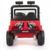 Masinuta electrica cu doua locuri si roti din plastic Drifter Jeep 4x4 Rosu 6