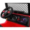 Masinuta electrica cu doua locuri si roti din plastic Drifter Jeep 4x4 Rosu 7