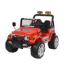 Masinuta electrica cu doua locuri si roti din plastic Drifter Jeep 4x4 Rosu 9
