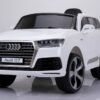 Masinuta electrica cu roti eva Audi Q7 White 1