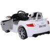 Masinuta electrica cu telecomanda Audi TT Alb 4