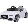 Masinuta electrica cu telecomanda Audi TT Alb 6