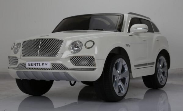 Masinuta electrica cu telecomanda Bentley Bentayga White