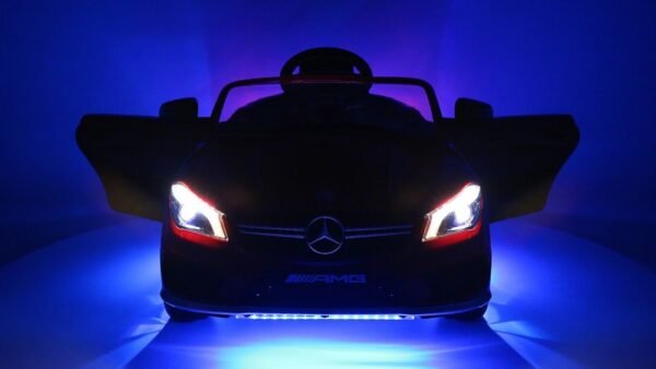 Masinuta electrica cu telecomanda si roti eva Mercedes CLA45 Red
