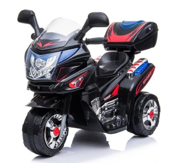 Mini Motocicleta electrica C051 35W cu 3 roti STANDARD Negru