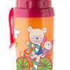 Pahar cu pai de silicon CoolFrends Raspberry 360ml.12L Rotho babydesign 1