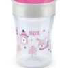 Pahar de tranzitie Nuk Magic Cup Winter 250 ml pink and blue 1