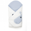 Paturica de infasat multifunctionala cu broderie Girafa Womar Zaffiro AN BWZF 05GR 3