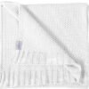 Paturica din bumbac Tully White 75x100 cm 2