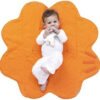 Paturica floare Soft Sun orange Wallaboo 3