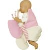 Paturica prematurJucarie textila din bumbac organic Bondifly Lime 3