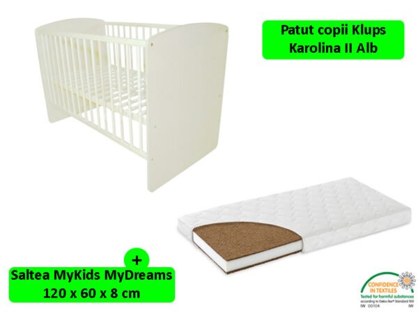 Patut Klups Karolina II Alb Saltea 8 MyDreams