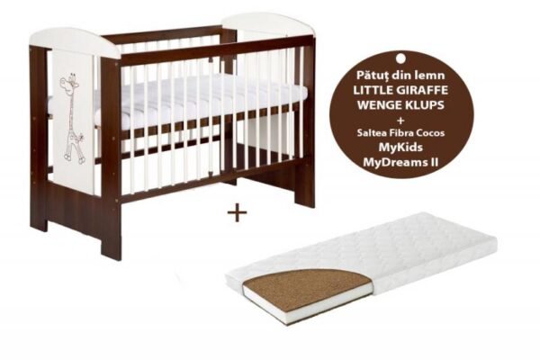 Patut Klups Little Giraffe Wenge Saltea 8 MyDreams II