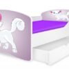 Patut Nobiko Rainbow 140 x 70 cu saltea si sertar 3