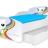 Patut Nobiko Small Rainbow 140 x 70 cu saltea si sertar 6