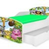 Patut Nobiko Small Rainbow 140 x 70 cu saltea si sertar 8