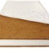 Patut din lemn Paula Alb Saltea Comfort 10 cm 1