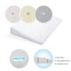 Perna plan inclinat Baby Matex Klin Original 60x36 cm White 01 6